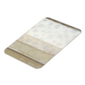 Dekorative Flächenmalerei in neutralen Farben Magnet (Linke Seite)