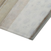 Dekorative Flächenmalerei in neutralen Farben Schneidebrett (Ecke)