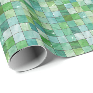 Dekorative Fliesen 1 Schleifpapier Geschenkpapier