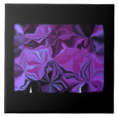 Dekorative Fliesen - Abstrakte Farbtöne Lila (Vorderseite)