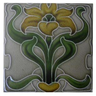 Dekorative Fliesen Art Deco Vintage