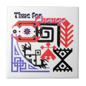 Dekorative Fliesen gemustert Vintag (Vorderseite)