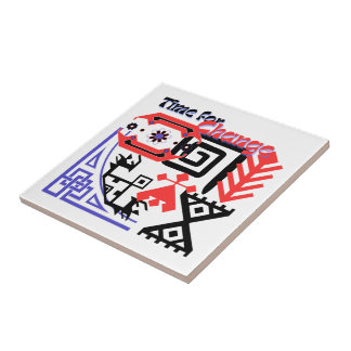 Dekorative Fliesen gemustert Vintag