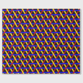 Dekorative Fliesen Mosaikmuster #3 Geschenkpapier (Flach)