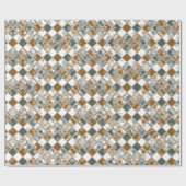Dekorative Fliesen Mosaikmuster #8 Geschenkpapier (Flach)