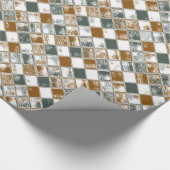Dekorative Fliesen Mosaikmuster #8 Geschenkpapier (Ecke)