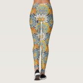 Dekorative Floral/Mandala Leggings (Rückseite)