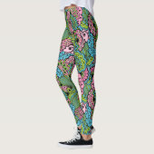 Dekorative Floral/Mandala Leggings (Links)
