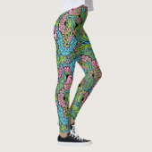 Dekorative Floral/Mandala Leggings (Rechts)