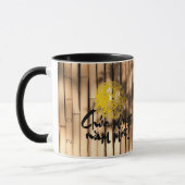 Dekorative Foto Rahmen Papercut Rooster Bamboo Tas Tasse (Links)