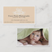 Dekorative Fotografie Visitenkarte (Vorne/Hinten)