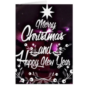 Dekorative frohe Weihnachten glücklichen Urlaub