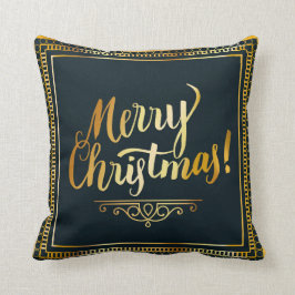 Dekorative frohe Weihnachten Kissen