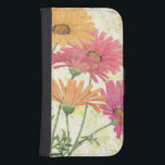 Dekorative Gänseblümchen Samsung S4 Geldbeutel Hülle<br><div class="desc">© Sue Schlabach/wildes Apple.  Eine Sammlung dekorative Gänseblümchen in den gelben und rosa Schatten. Das Bild kennzeichnet einen weg weißen Hintergrund.</div>