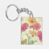 Dekorative Gänseblümchen Schlüsselanhänger (Vorderseite links)