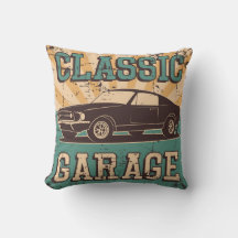 dekorative Garagenschubkissen