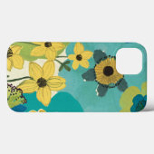 Dekorative Garten-Blumen Case-Mate iPhone Hülle (Rückseite (Horizontal))