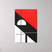Dekorative Geometrie Leinwanddruck (Vorderseite)
