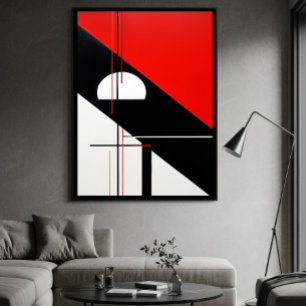 Dekorative Geometrie Poster