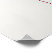 Dekorative Geometrie Poster (Ecke)