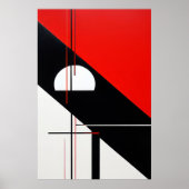 Dekorative Geometrie Poster (Vorne)