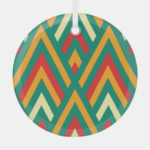 Dekorative Geometrie: Vintag Abstrakt nahtlos. Ornament Aus Glas