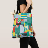 Dekorative Geometrie: Vintage Musterelemente Tasche (Von Nahem)