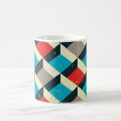 Dekorative Geometrie: Vintages Kunstmuster. Kaffeetasse (Mittel)