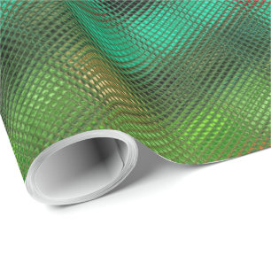 Dekorative geometrische Fliesen Mosaikmuster #9 Geschenkpapier