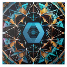 Dekorative geometrische Motive