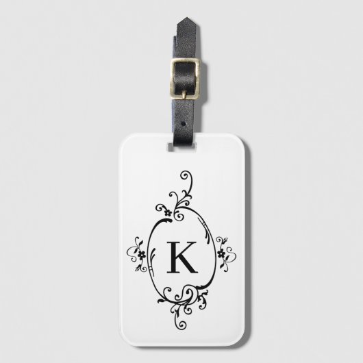 Dekorative Gepäckanhänger (Vorderseite Vertikal)