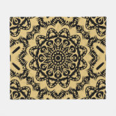 Dekorative Gestaltung im orientalischen Stil. Farb Fleecedecke (Vorderseite (Horizontal))