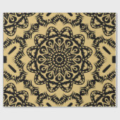 Dekorative Gestaltung im orientalischen Stil. Farb Geschenkpapier (Flach)