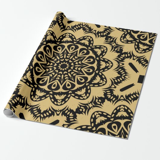 Dekorative Gestaltung im orientalischen Stil. Farb Geschenkpapier (Ungerollt)