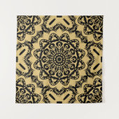 Dekorative Gestaltung im orientalischen Stil. Farb Wandteppich (Vorderseite (Horizontal))