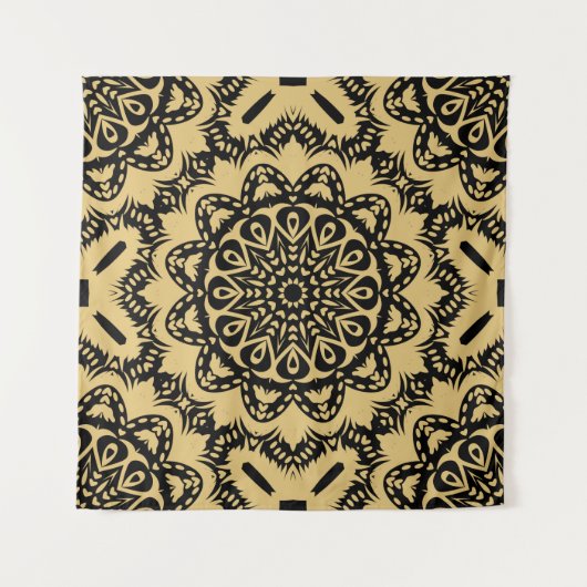 Dekorative Gestaltung im orientalischen Stil. Farb Wandteppich (Vorderseite)