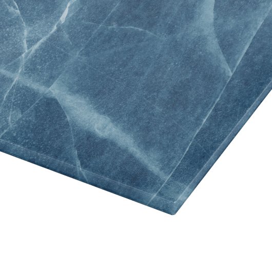 Dekorative Glasfaserkleidung aus blauem Marmor 11, Schneidebrett (Ecke)