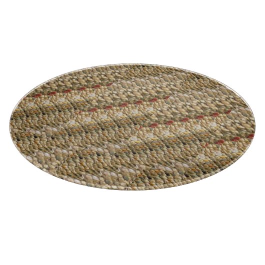 Dekorative Glasschneiden Serving Board 12" Einziga Schneidebrett (Ecke)