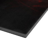 Dekorative Glasschneideplatine Schneidebrett (Ecke)