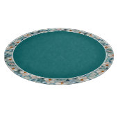 Dekorative Glasschneideplatine Schneidebrett (Ecke)