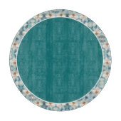 Dekorative Glasschneideplatine Schneidebrett (Vorderseite)