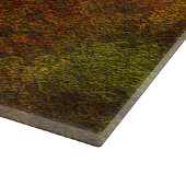 Dekorative Glasschneideplatine Schneidebrett (Ecke)