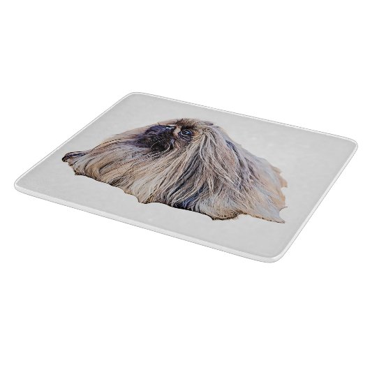 Dekorative Glasschneidplatte 6"x7" Schneidebrett (Ecke)