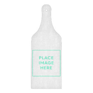 Dekorative Glasspaddel Schneidebrett