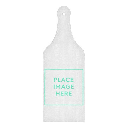 Dekorative Glasspaddel Schneidebrett (Vorderseite)