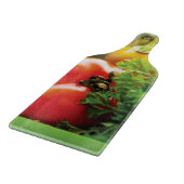 Dekorative Glasspaddel Schneidebrett (Ecke)