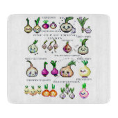 Dekorative Glaszuschnitt 15,2 cm x 17,8 cm Schneidebrett (Vorderseite)