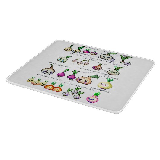 Dekorative Glaszuschnitt 15,2 cm x 17,8 cm Schneidebrett (Ecke)