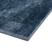 Dekorative Glaszuschnitt/Denim Schneidebrett (Ecke)