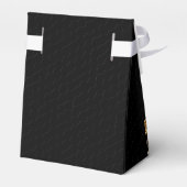Dekorative Goldene Blumen Geschenkbox Geschenkschachtel (Rückseite)